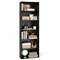 Modern 6 Tier Bookshelf Open Storage Display Shelf Freestanding Bookcase